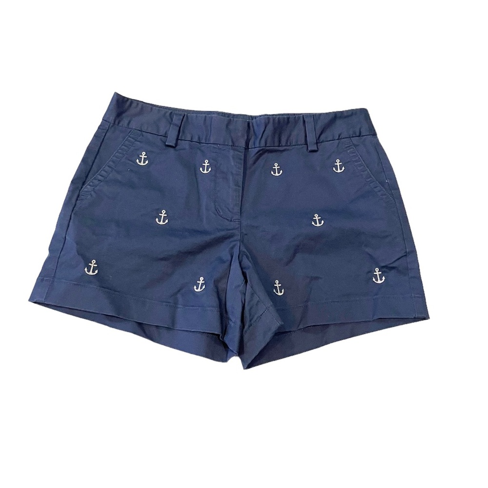 Vineyard Vines Girls Anchor Embroidered Boulevard Shorts Size 12